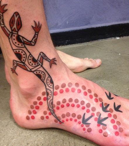Australian Aboriginal Style Tattoos