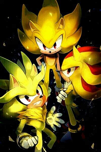 Super Sonic Super Shadow E Super Silver Sonic Super Shadow Sonic