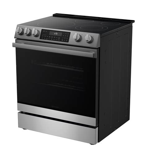 30 In Electric Convection Slide In Range With Air Fry Ssr3065js