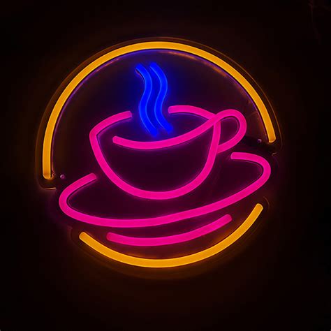 Custom Coffee Shop Wall Neon Sign
