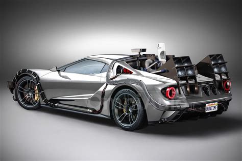 Ford Gt Turned Back To The Future Time Machine Might Be Coolest Looking