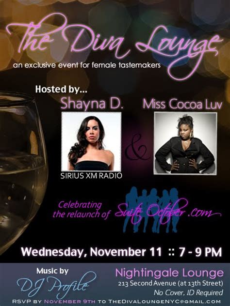 The Diva Lounge Event 111109