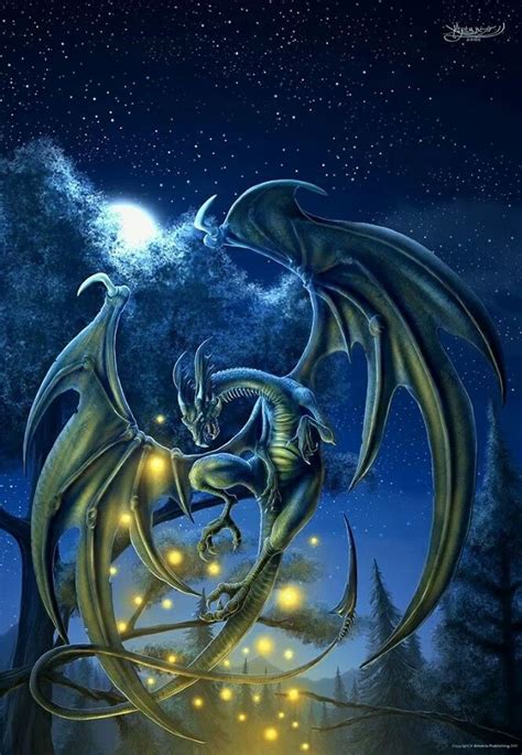 Protection Dragon Bleu Blue Dragon Dragon Light Fairy Dragon