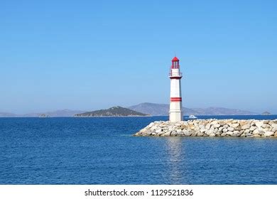 Lighthouse Turgutreis Bodrum Turkey Stock Photo 1744611650 Shutterstock