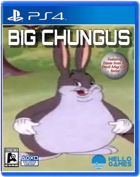 Big Chungus Announced Exclusively For Ps4 Resetera