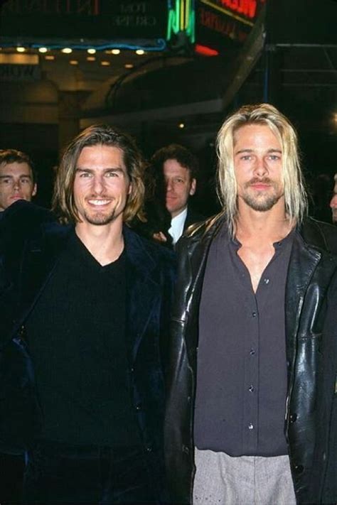 Brad And Tom Cruise 20 Years Ago Celebrities Male Favorite Celebrities