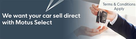 Sell Your Car On Motus Select Sell My Car