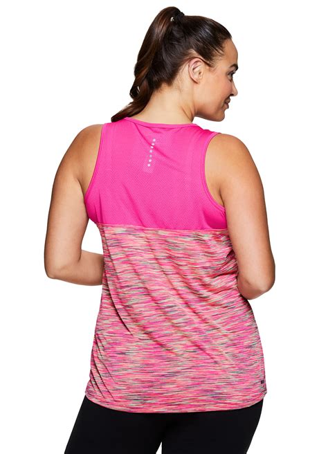 Rbx Active Womens Plus Size Workout Yoga V Neck Tank Top Ebay