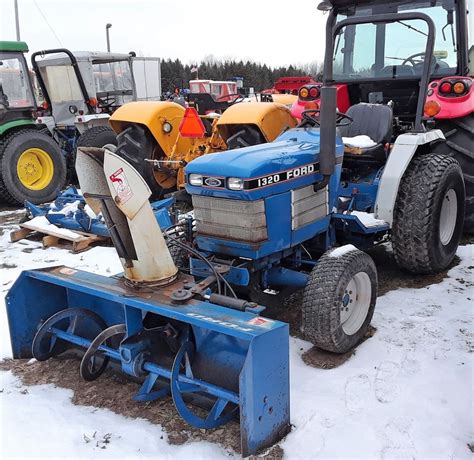 We did not find results for: GENUINE 1988 FORD 1320 4WD TRACTOR / 715A SNOW BLOWER ...