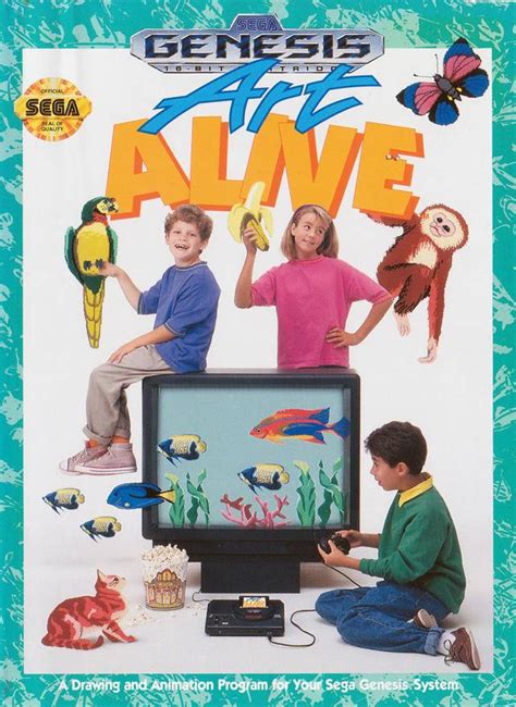 Art Alive Sega Genesis
