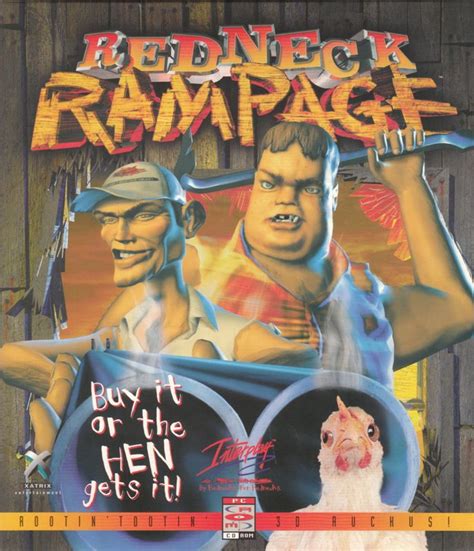 Redneck Rampage 1997 Dos Box Cover Art Mobygames