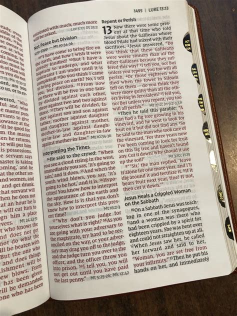 Personalized Niv Large Print Reference Bible Personal Size Indexed
