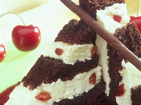 Cherry Chocolate Ice Cream Cake