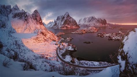 Wallpaper Id 159696 Nature Landscape Mountains Clouds Lofoten