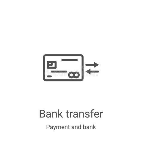 Bank Transfer Icon Vector From Payment And Bank Collection Thin Line