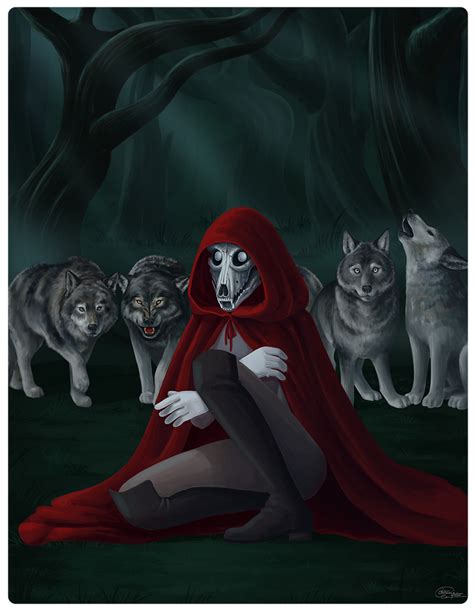 Little Red Riding Hood By Catherinesatineart On Deviantart