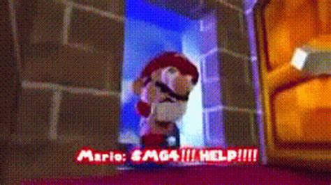 Panic Mario Screaming GIF Panic Mario Screaming Supermarioglitchy4