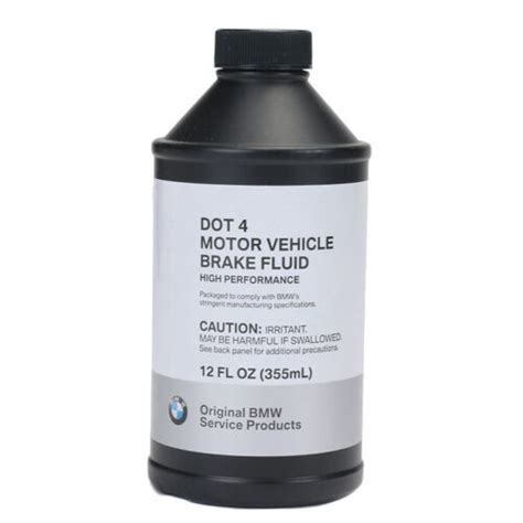 Genuine New Brake Fluid Dot 4 Oem 12 Oz For Bmw 81220142156 Ebay