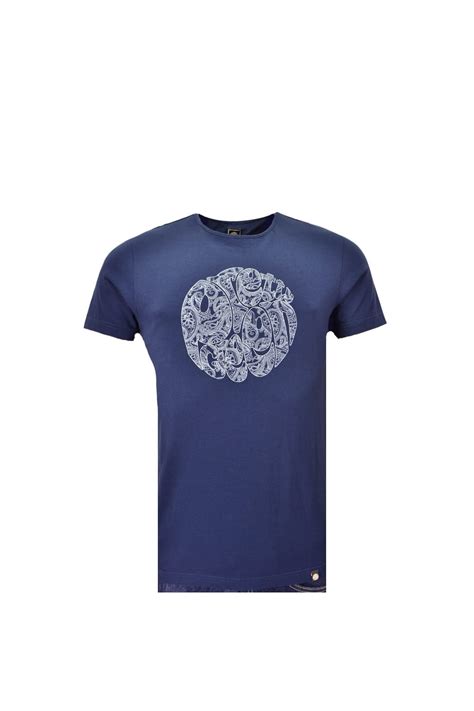 Pretty Green Linear Logo Printed T Shirt Clothing From Michael