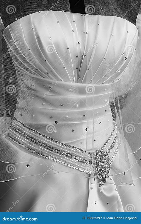 Wedding Dress Detail 20 Stock Image Image Of Event 38662397