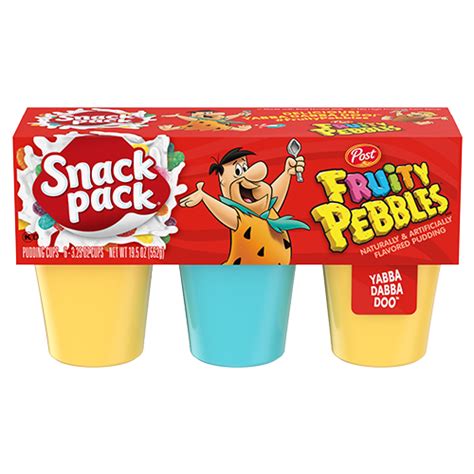 Fruity Pebbles Snack Pack Pudding Snack Pack