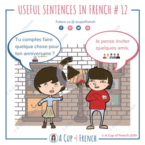 Useful sentence #12 | French vocabulary, French sentences, Learn french