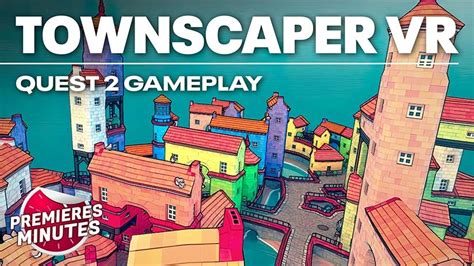 Townscaper Vr Gameplay Meta Quest 2 Un Adorable City Builder Sans