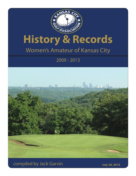Womens Amateur Of Kansas City History By Matt Williams Issuu
