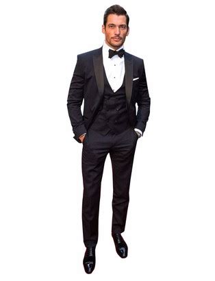 CALVINSUIT Men S 3 Pieces Suit Slim Fit Navy Blue Peak Lapel Dress