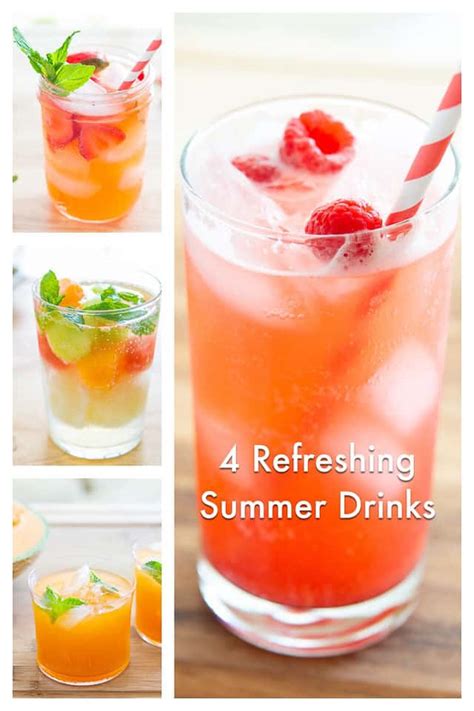 4 Refreshing Summer Drinks All Non Alcoholic And Easy To