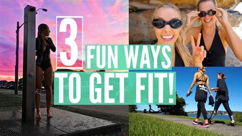 3 Fun Ways To Get Fit My Active Lifestyle Outdoor Workouts Youtube