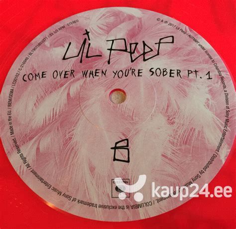 Lil Peep Come Over When Youre Sober Pt 1 And Pt 2 2lp Vinüülplaat