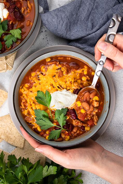 This is a hearty, beefy pasta. Instant Pot Turkey Chili | Recipe | Turkey chili, Instant ...