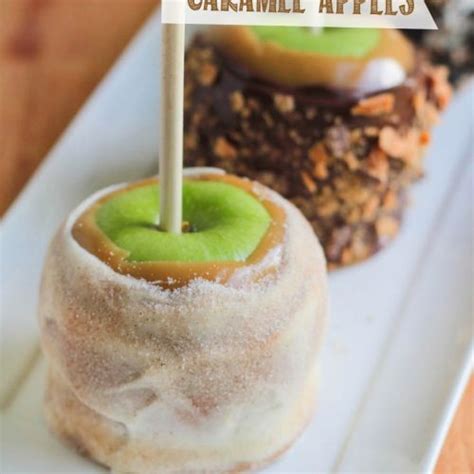 The Best Caramel Apples The Baker Upstairs