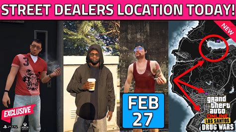 Street Dealers Locations Today In Gta 5 Online Where To Find Street