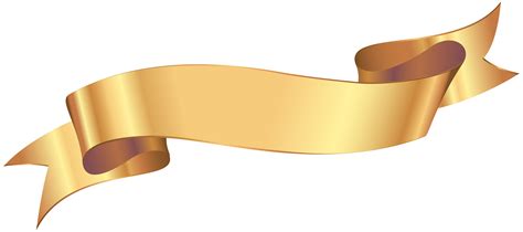 Banner Gold Transparent Clip Art Gallery Yopriceville High Quality