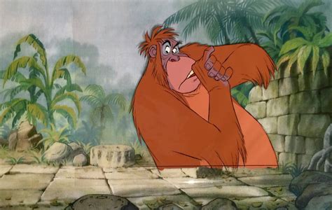 Animation Collection King Louie Original Production Cel From The