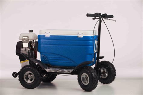 Cruzin In Your Crazy Coolers Motorized Cooler Is Just Too Coolfill It