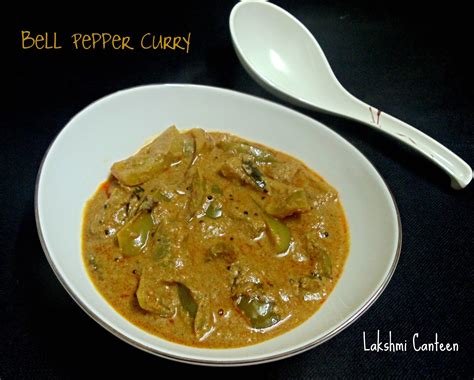 Lakshmi Canteen Capsicum Masala Bell Pepper Curry