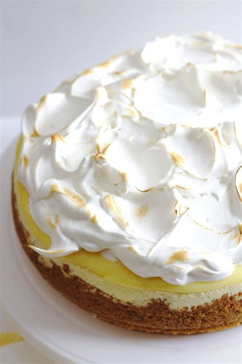 Lemon Meringue Cheesecake Nina Kneads To Bake