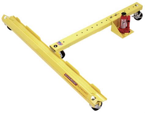 Snow Plow Cart Plow Dolly Quick Mount Plow Cart For Western Boss