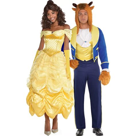 Adult Beauty And The Beast Couples Costumes Beauty And The Beast