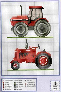 Free tractor cross stitch patterns. free john deere tractor cross stitch pattern - Google ...