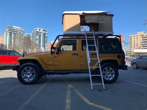 2014 Jeep Wrangler Unlimited Sahara 4x4 Wroof Top Tent Victoria City