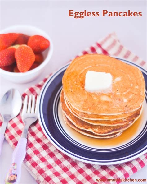 Simple Eggless Pancake Recipe Fluffy Glenda