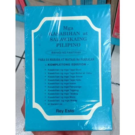 Mga Kasabihan At Salawikaing Pilipino Shopee Philippines