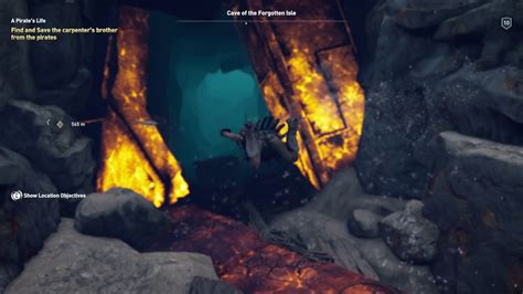 Assassin S Creed Odyssey Explore Cave Of The Forgotten Isle Cannot Get