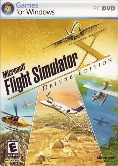 Microsoft Flight Simulator X Deluxe Edition Credits Windows 2006