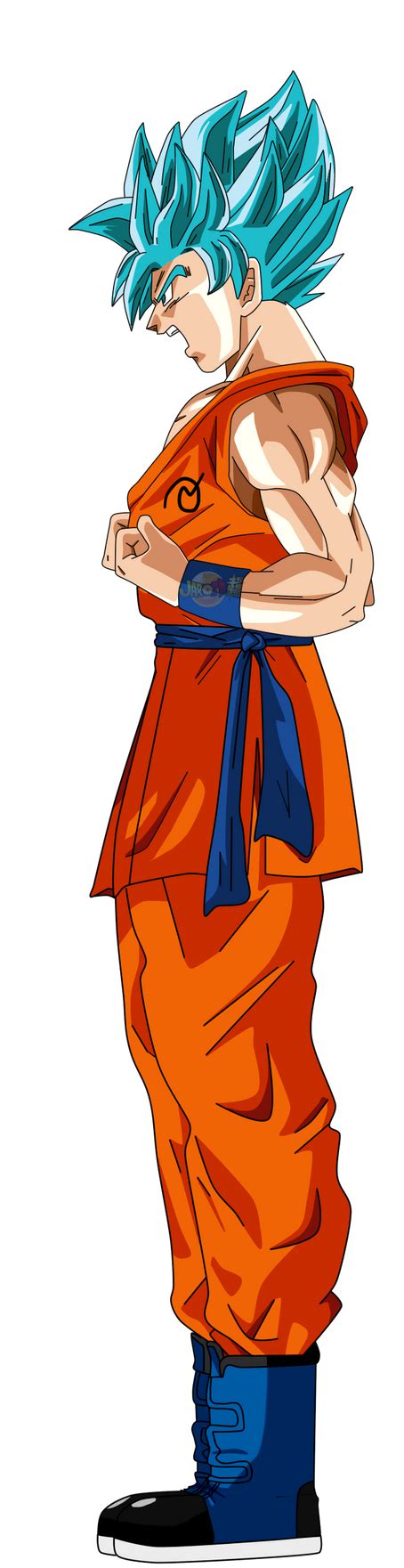 Goku Ssj Dios Face 2 De Lado By Jaredsongohan On Deviantart