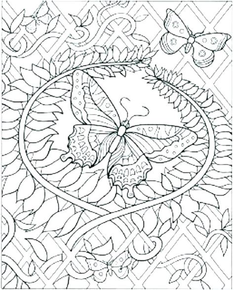 Cute Hard Coloring Pages At Free Printable Colorings